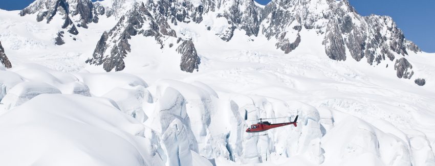 Fox Glacier Westland National Park.