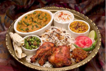 comida india thali